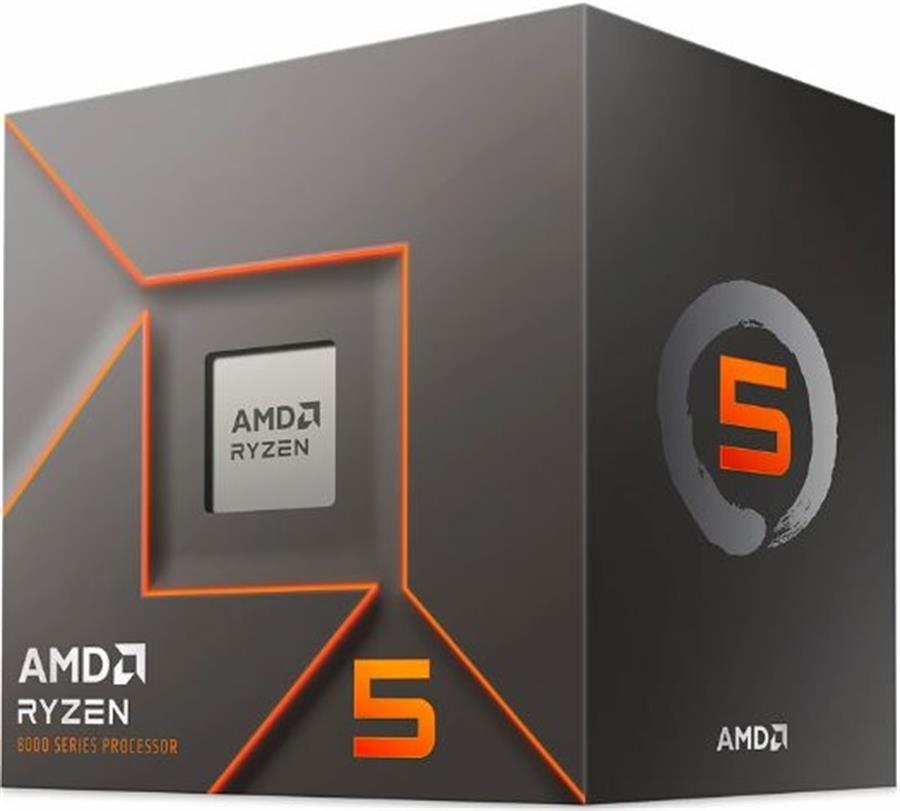 CPU AMD  Ryzen  AM5  8400F C COOLER SIN VIDEO
