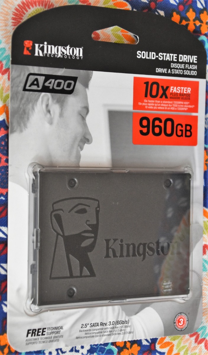 DISCO SOLIDO SSD KINGSTON A400 960Gb SATA III