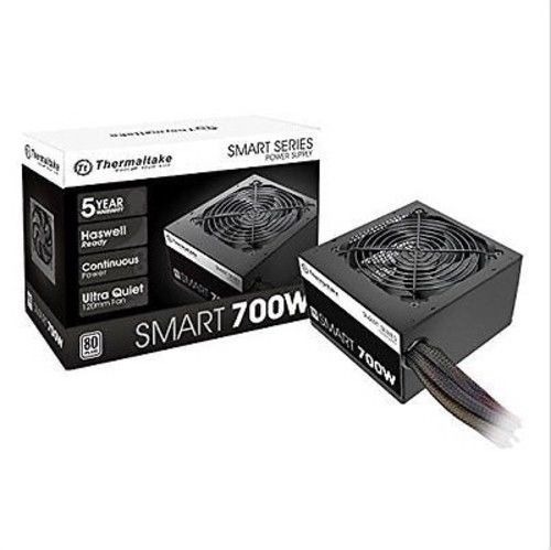 FUENTE THERMALTAKE SMART 700W  SP-700AH2NKW 80 plus