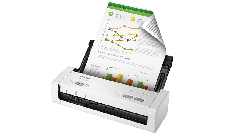SCANNER BROTHER WIFI COMPACTO ADS-1250W 25PPM DUPLEX