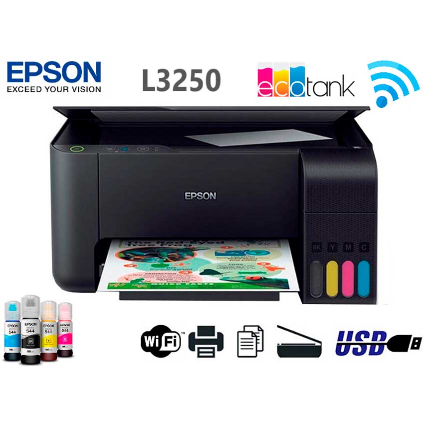 MULTIFUNCION EPSON L3250  SISTEMA CONTINUO WIFI