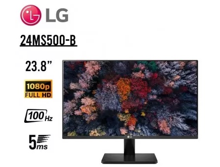 MONITOR LG LED IPS 24" 24SM500 BORDERLESS  HDMI