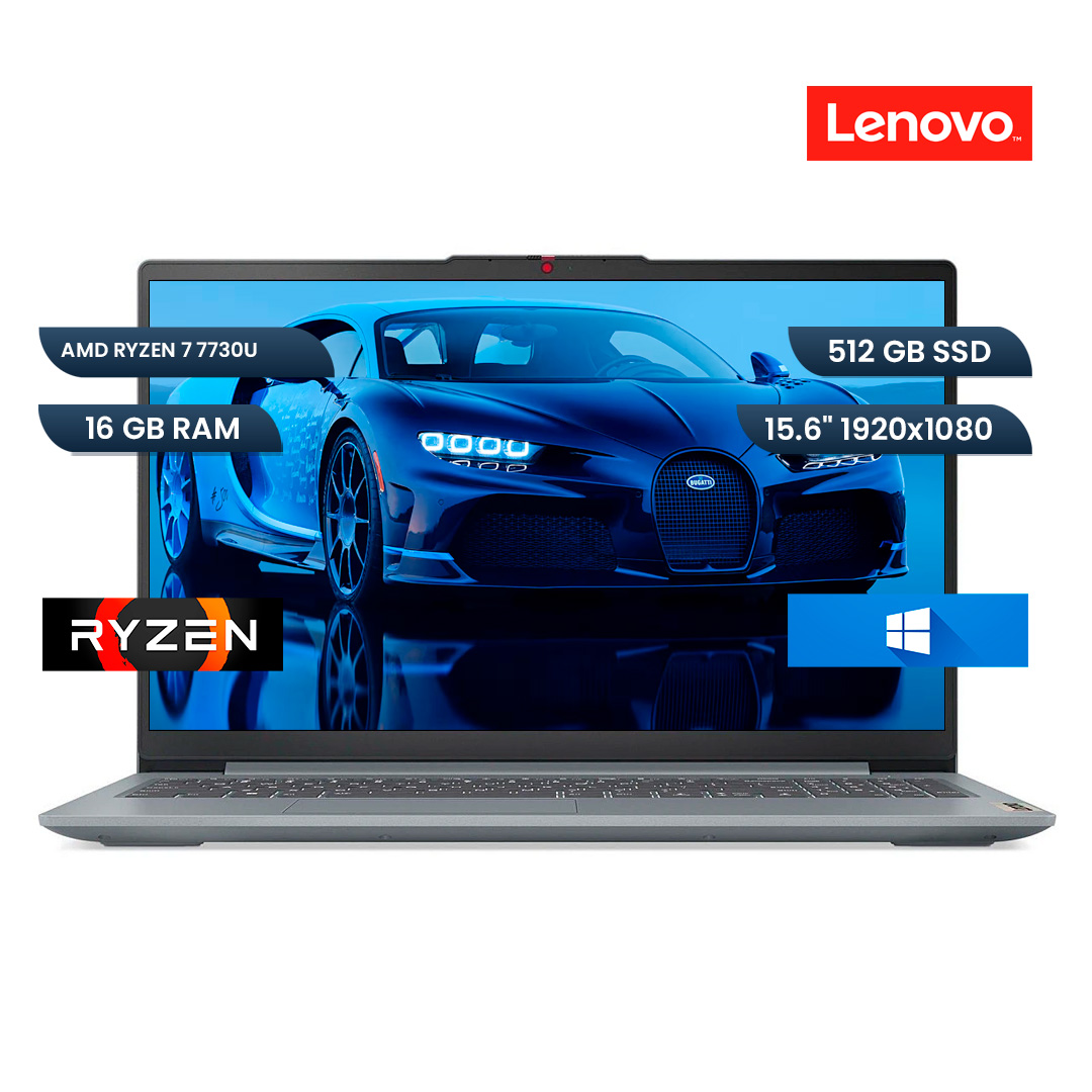 NOTEBOOK LENOVO IP Slim 3 15ABR8 R5 5625U 15.6 16G
