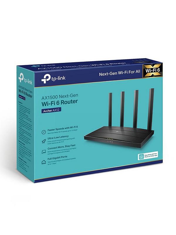 ROUTER TP LINK INALAMBRICO ARCHER AX12 WIFI 6 AX15