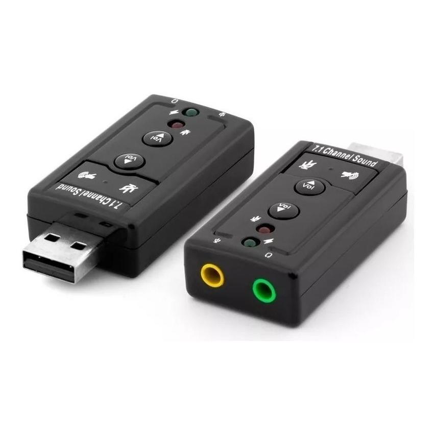 PLACA DE SONIDO  7,1 USB  AUDIO