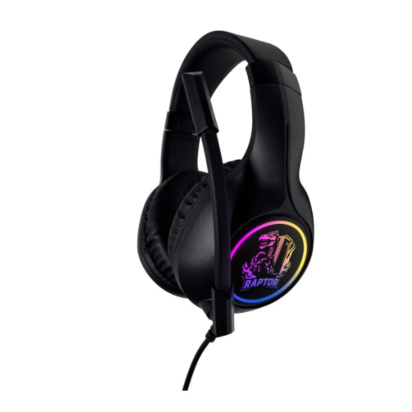 AURICULAR  RAPTOR SHADOW CORE RGB 7,1  USB /3,5mm cancelacion de ruidos