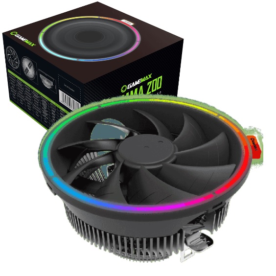 VENTILADOR CPU COOLER RGB GAMMA 200 GAMEMAX RGB