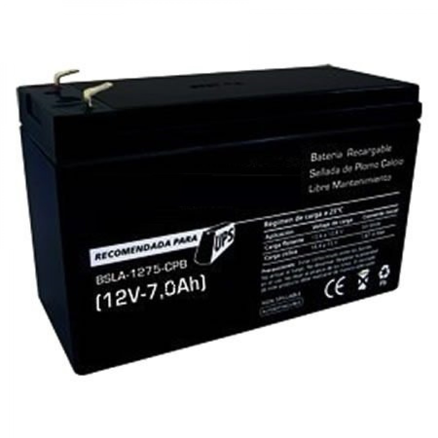 BATERIA 12V 8,0A UPS/ ALARMA HUNNOX