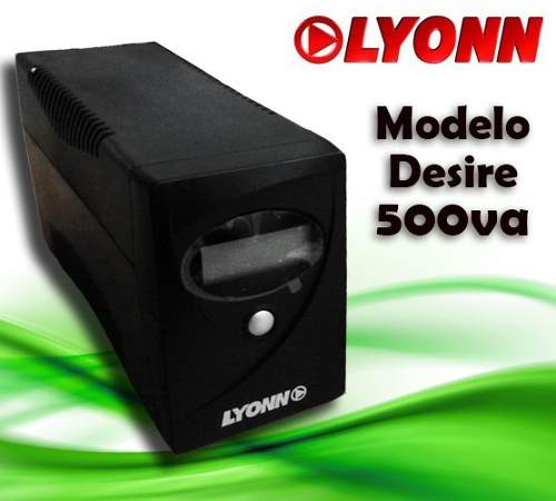 UPS LYON DESIRE 500VA  USB NEW BAT. 7A 12V